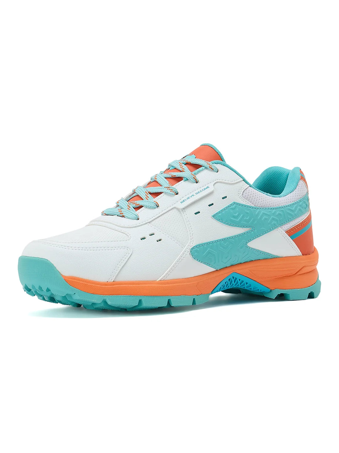 SG CLUB EVO Shoes White/Orange/Aqua