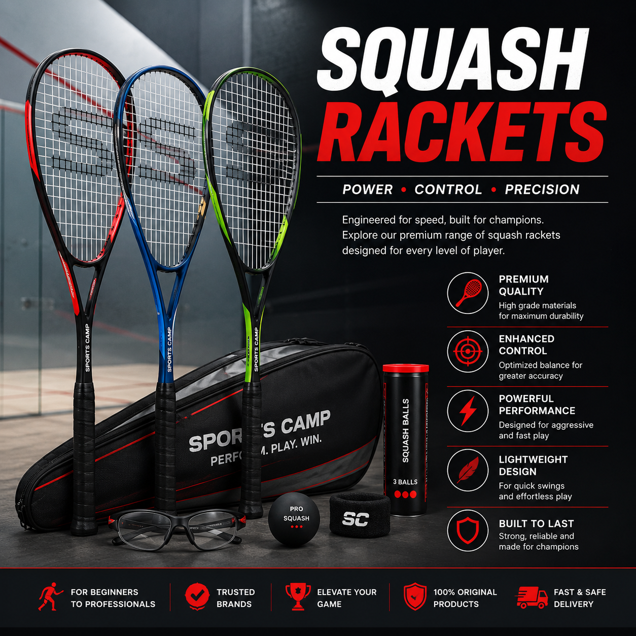 Squash Rackets