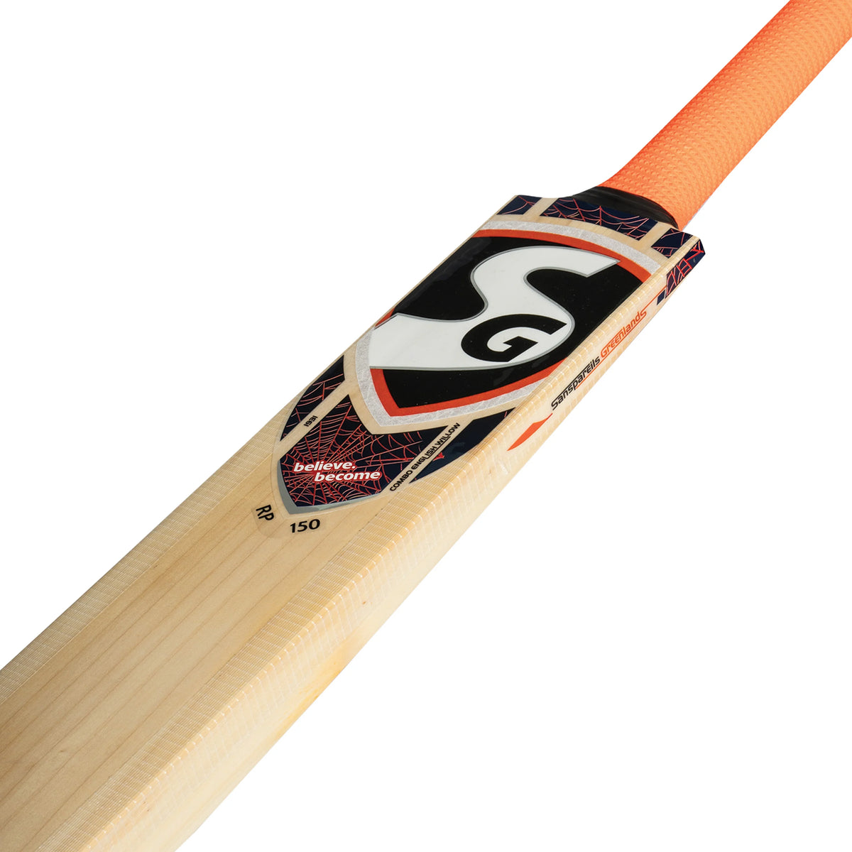 SG RP 150 English Willow Cricket Bat | Premium Grade English Willow Professional Cricket Bat | Size 4 to Full Size