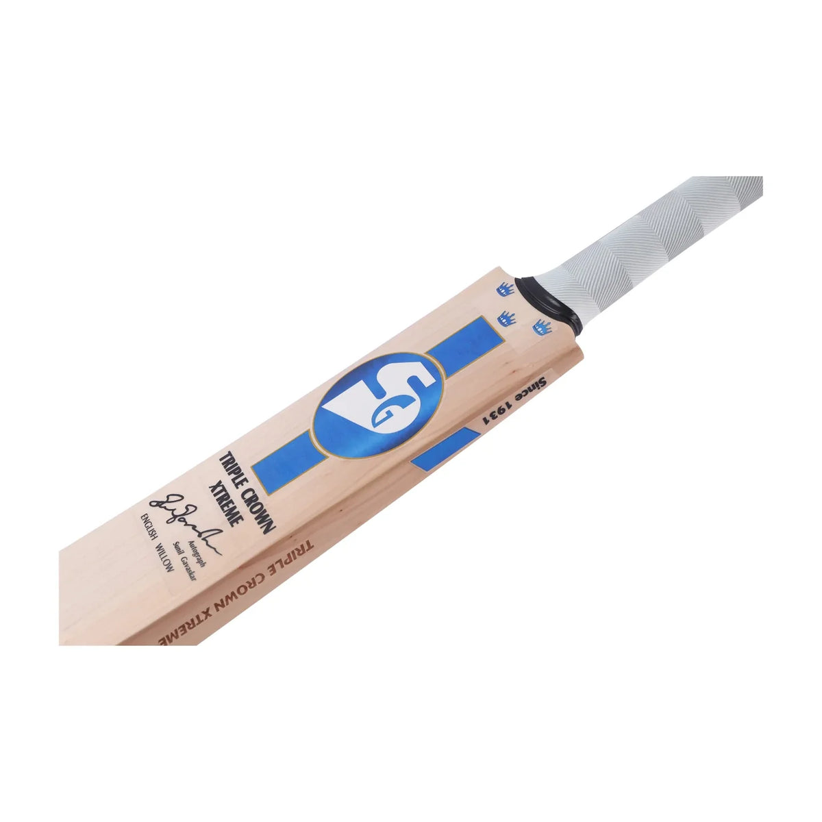 SG Triple Crown Xtreme English Willow Cricket Bat | Premium Grade English Willow Professional Cricket Bat | Size 4 to Full Size
