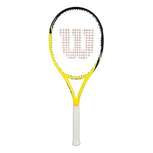 Wilson Pro Open L Tennis Racquet | Lightweight Graphite Tennis Racket for Intermediate & Advanced Players | Yellow