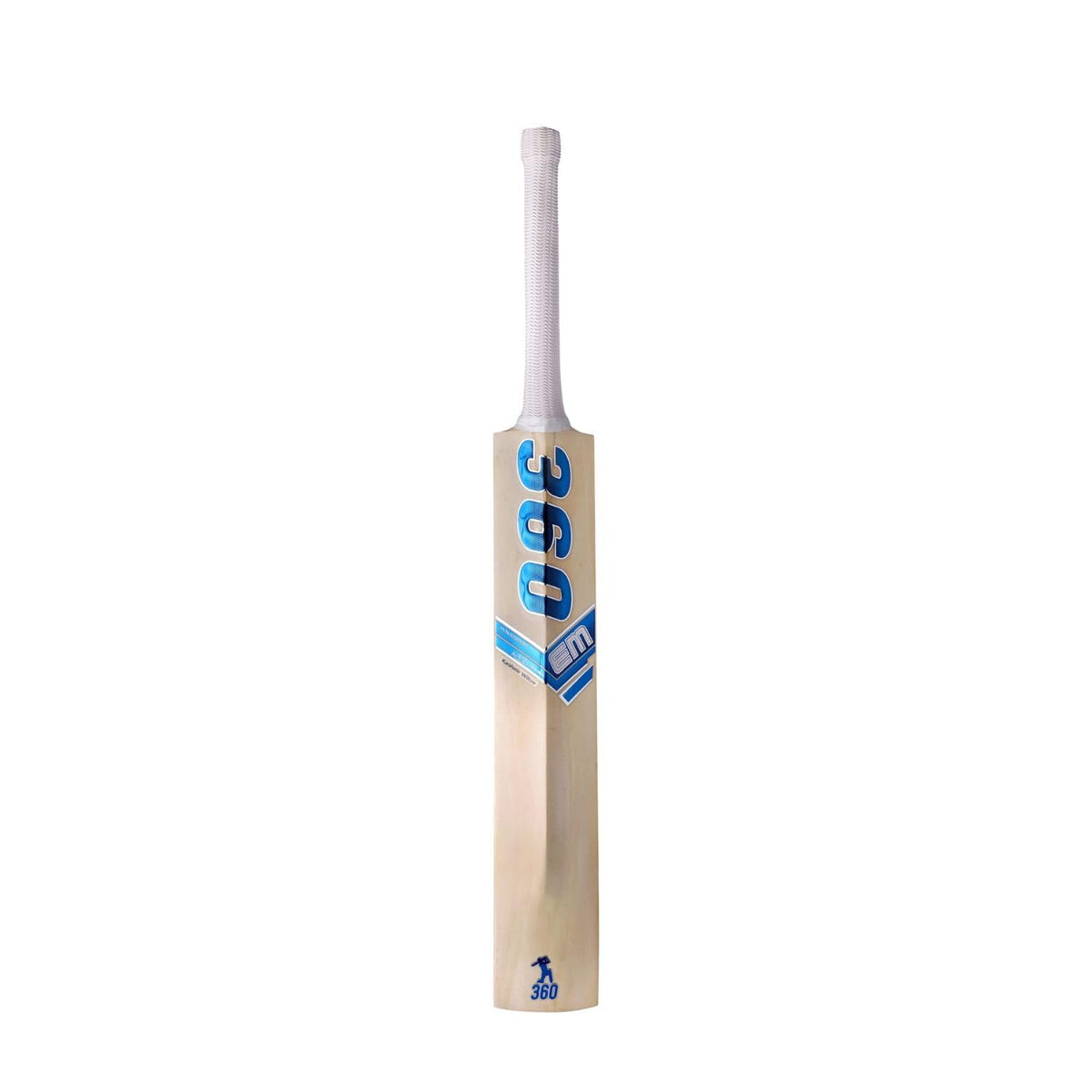 EM 360 Legacy Kashmir Willow Cricket Bat | Grade 1++ Selected Kashmir Willow | Semi-Oval Handle | Lightweight Cricket Bat for Club & Match Play