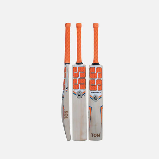 SS Orange English Willow Cricket Bat | Premium Grade English Willow Professional Cricket Bat | Size 4 to Full Size