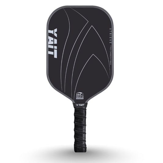Xtrieve USAPA Approved T700 Raw Carbon Fiber Pickleball Racket | 16mm Frosted Surface | Dense 8 mm PP Core | Textured Surface with Pro-Level Spin | AIPA Approved USAPA Pickleball Paddle