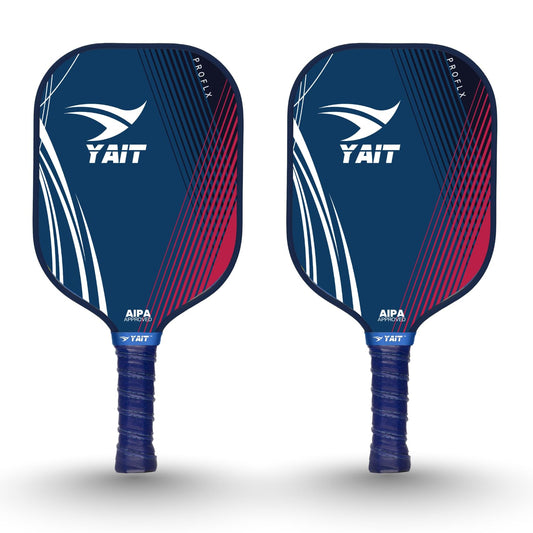 Sports Proflx Pickleball Paddle Set of 2 | 16 mm Fiberglass Surface | Highly Dense 8 mm PP Honeycomb Core | Highly Durable Fiberglass Paddle | AIPA Approved Pickle Ball Racket of USAPA Standards