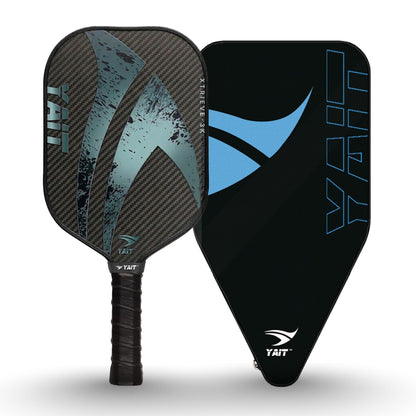 Xtrieve USAPA Approved T700 Raw Carbon Fiber Pickleball Racket | 16mm Frosted Surface | Dense 8 mm PP Core | Textured Surface with Pro-Level Spin | AIPA Approved USAPA Pickleball Paddle