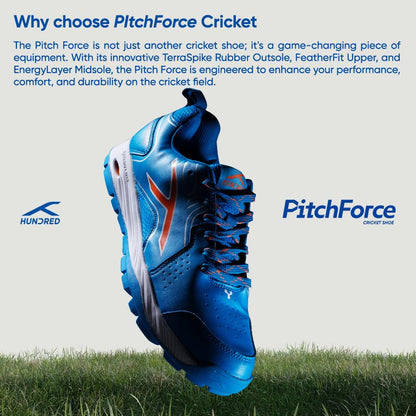 Hundred Pitch Force Cricket Shoes