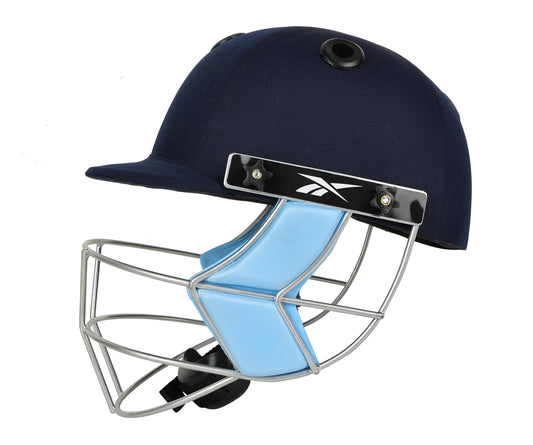 Reebok Super Drive Cricket Helmet (Adjustable Steel Grill), Lightweight)