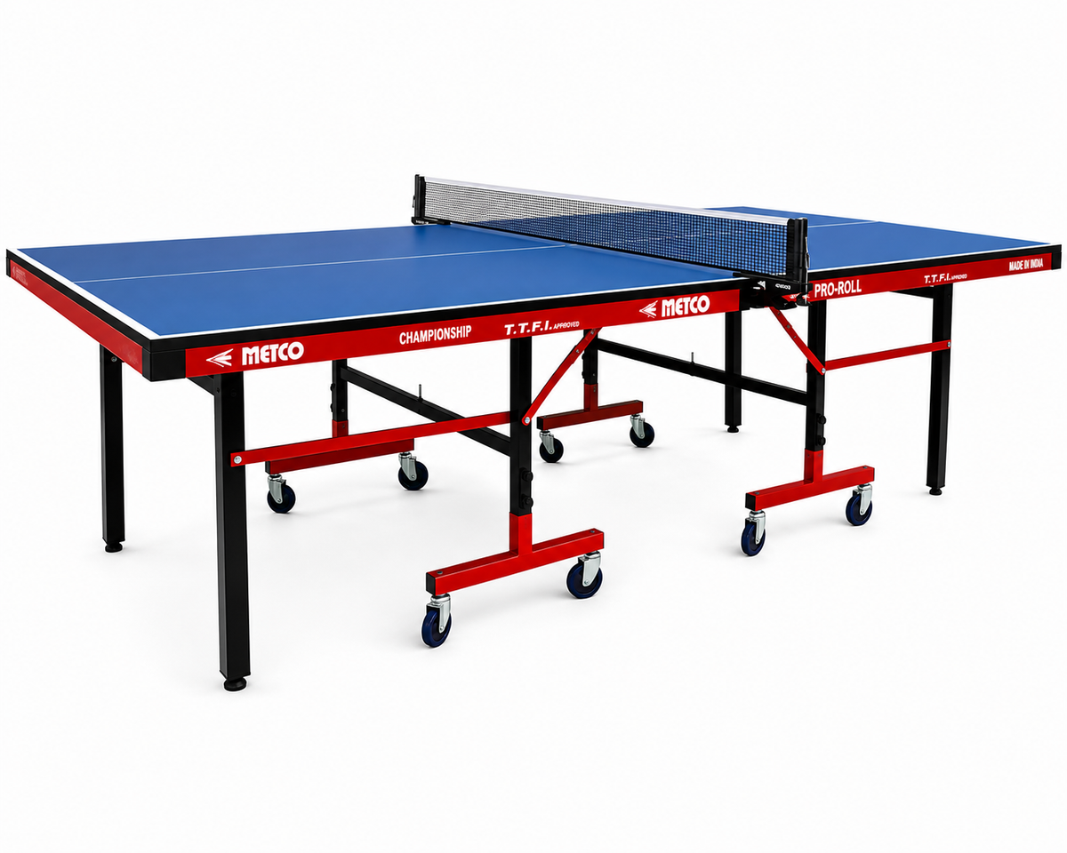 KTR Matco Tournament Table Tennis Table | Professional Indoor TT Table with Foldable Design | Tournament Grade