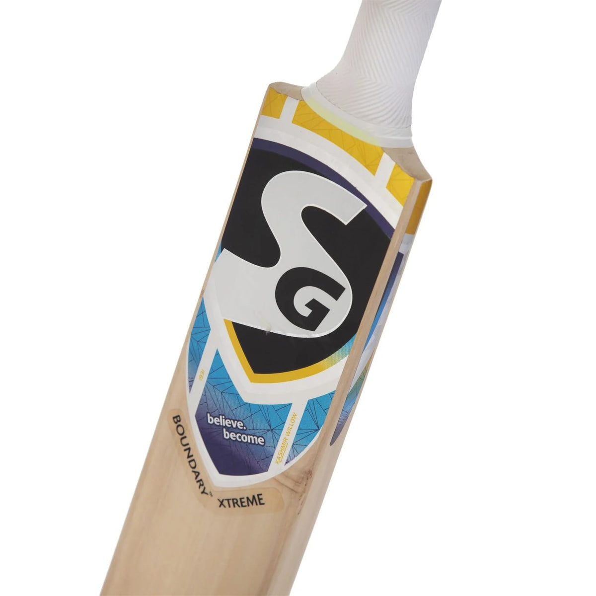 SG Boundary Xtreme Kashmir Willow Cricket Bat | Premium Kashmir Willow Cricket Bat for Leather & Tennis Ball | Size 4 to Full Size