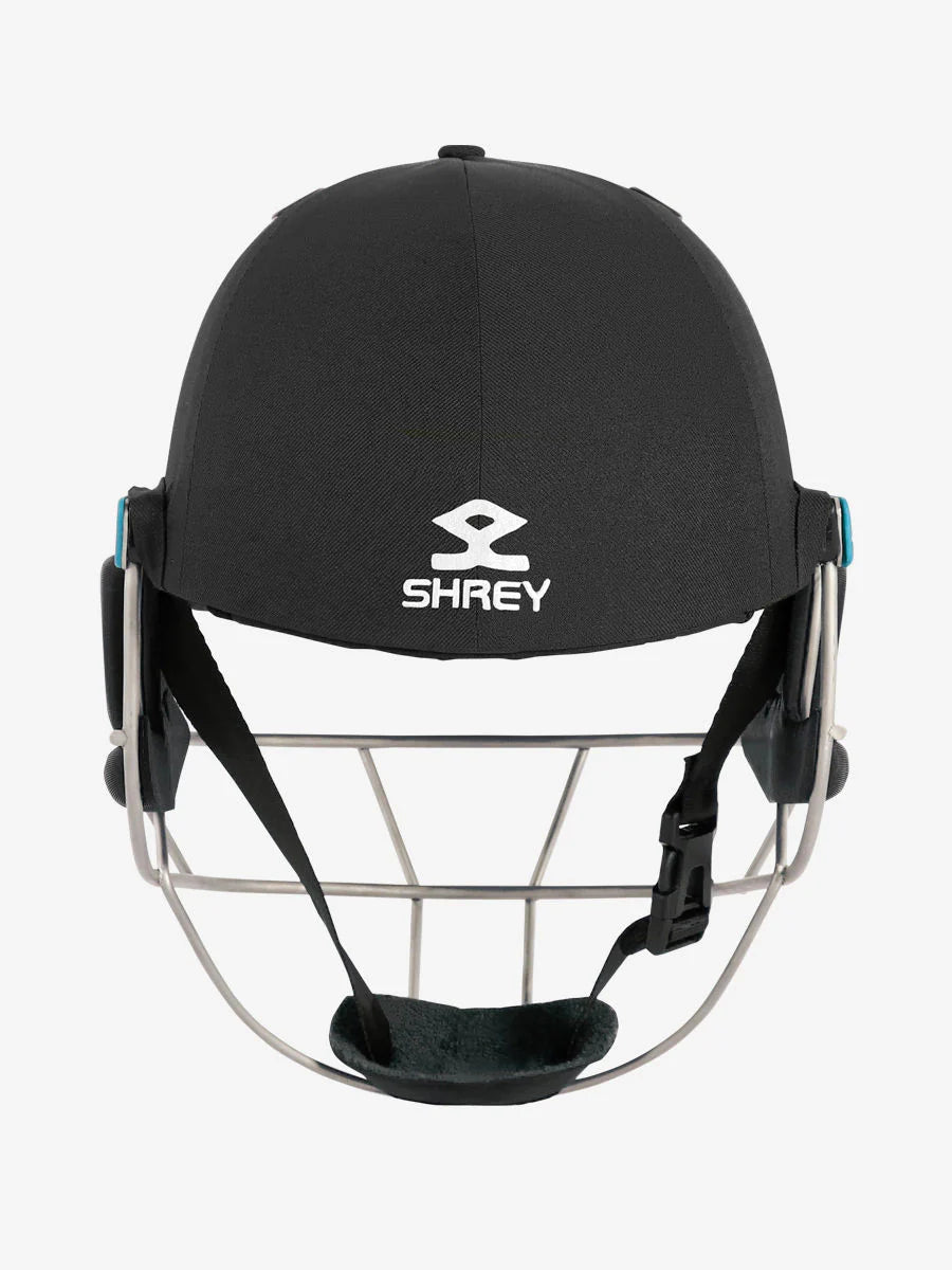 Shrey Masterclass Air 2.0 Cricket Helmet with Stainless Steel Visor | Professional Batting Helmet | Navy