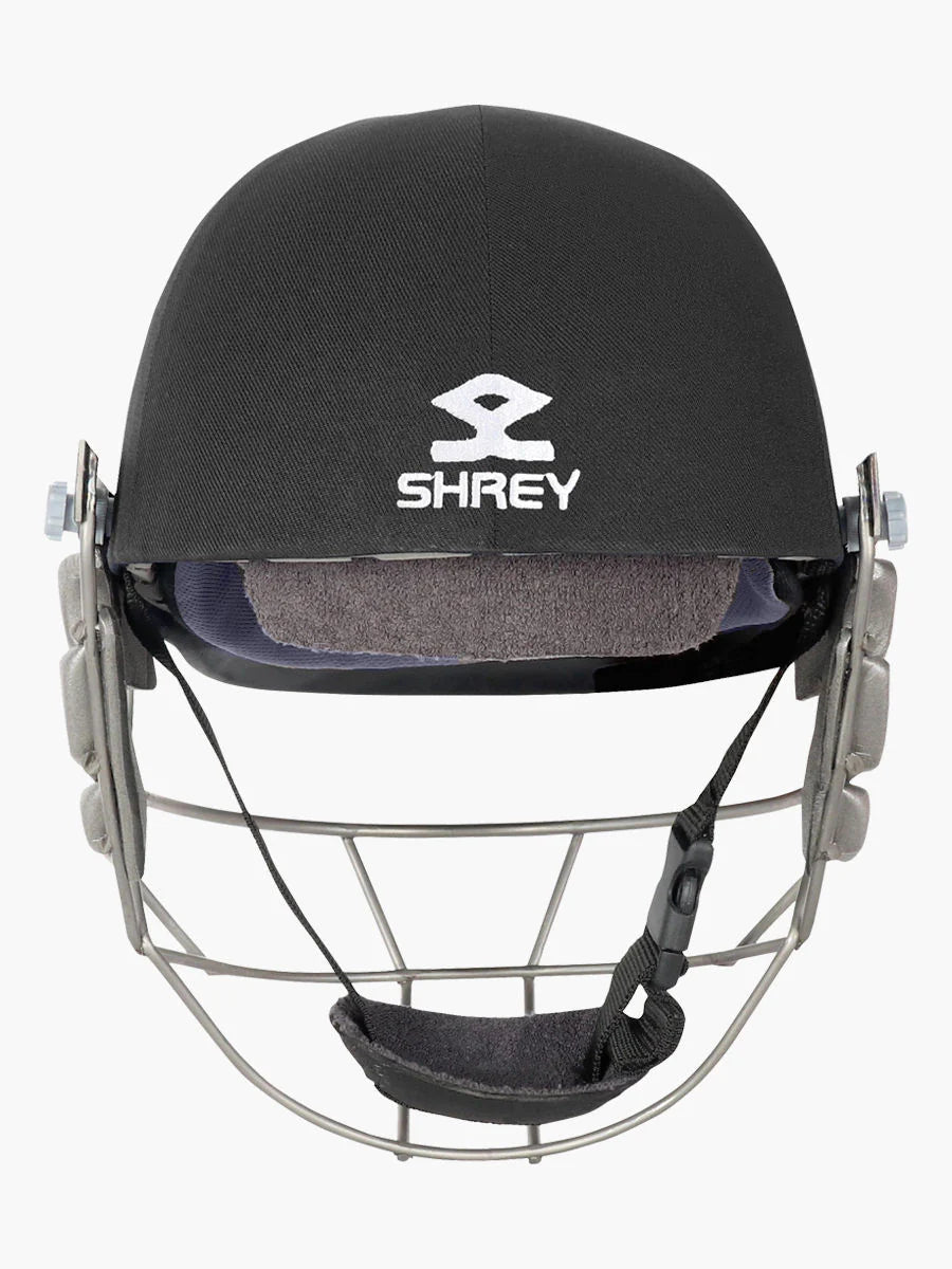 Shrey Pro Guard Titanium 2.0 Cricket Helmet | Professional Titanium Grill Batting Helmet | Navy