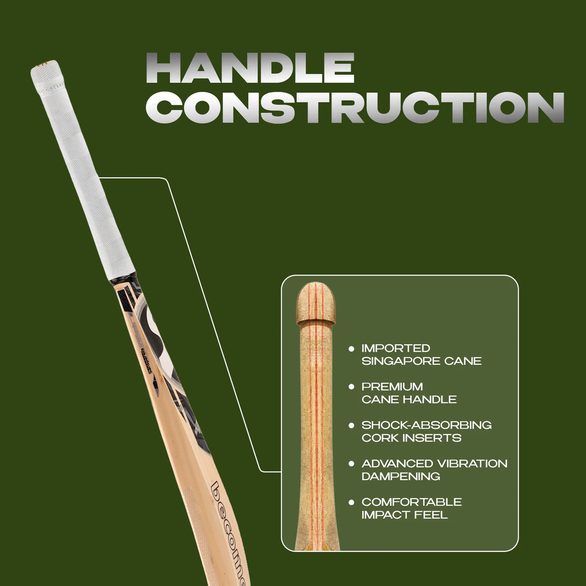 SG Titan 3.0 Kashmir Willow Bat