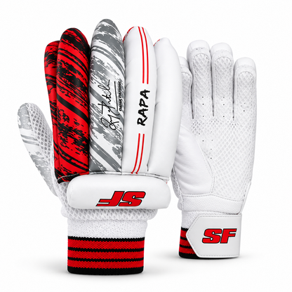 SF Rapa Legend Cricket Kit with Kashmir Willow Bat, Batting Gloves, Pads, Helmet, Kit Bag (Size 5)