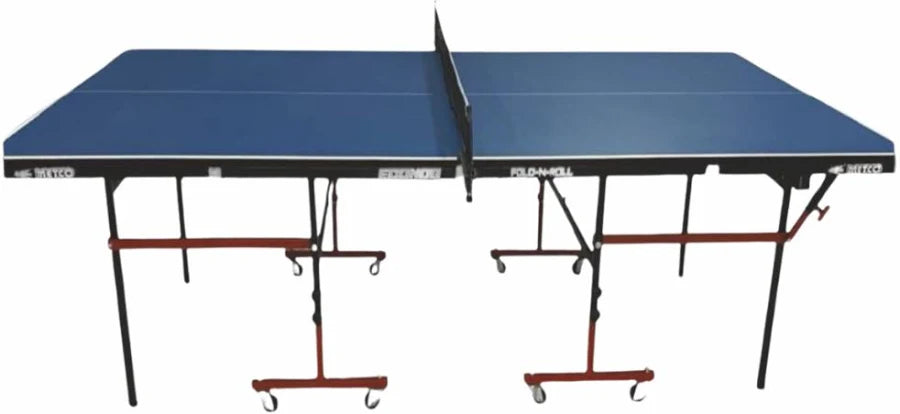 KTR Matco Econog Table Tennis Table | Professional Indoor Foldable TT Table | Heavy-Duty Practice & Tournament Table
