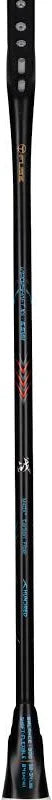 Hundred Battle 1000 Badminton Racket | Professional Carbon Fiber Lightweight Badminton Racquet | Black & Blue
