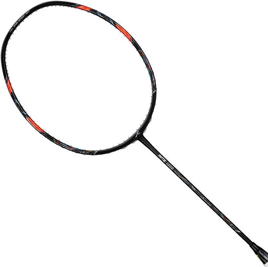 Hundred Battle 1000 Badminton Racket | Professional Carbon Fiber Lightweight Badminton Racquet | Black & Blue