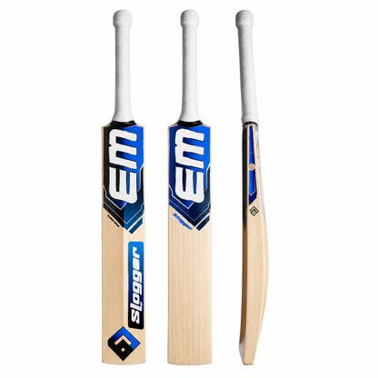 EM Slogger English Willow Cricket Bat – Short Handle